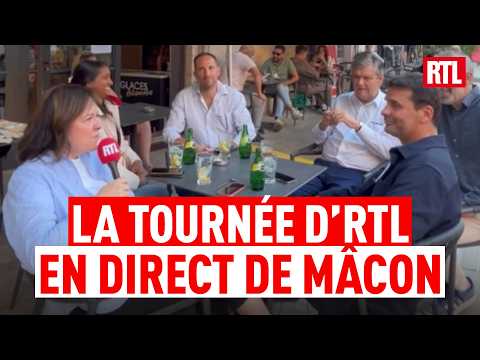 "La Tournée d'RTL" en direct de Mâcon vendredi 11 septembre 2026 | intégrale