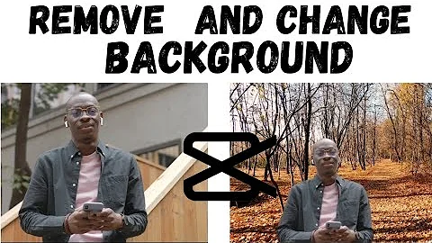 How To Change Video Background | Capcut No Green Screen 2024