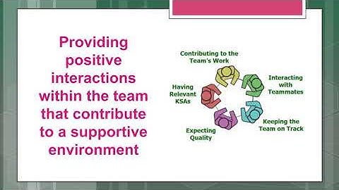 Interacting with Teammates - The 5 CATME Teamwork Dimensions