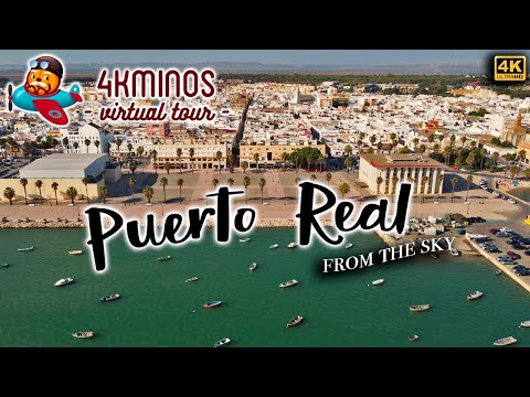 ?️ Puerto Real from the Sky - 4K (Drone 2021) - Flying Virtual Tour Spain