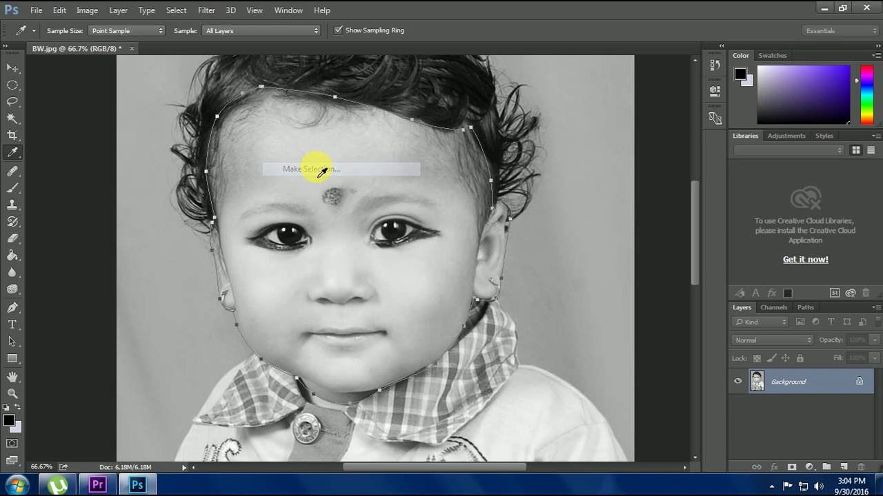 How To Color B.W. Photo : फोटोसप मा सादा फोटो यसरि कलर बनाउनुस - YouTube