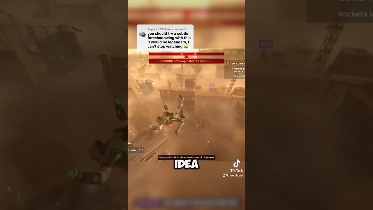 the wall demanded more blood… #gaming #helldivers2