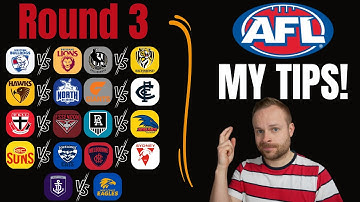 My AFL 2023 Round 3 Tips!