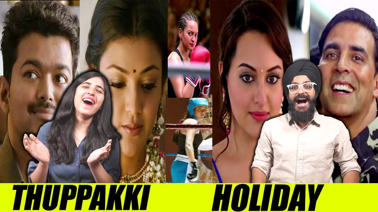 Thuppakki VS Holiday Intro Scene Reaction | Thalapathy Vijay Vs Akshay Kumar | Parbrahm Singh