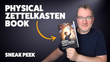 Preview van het boek Atomic Note-Taking