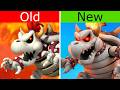Evolution of Dry Bowser in Super Mario (2006-2026)