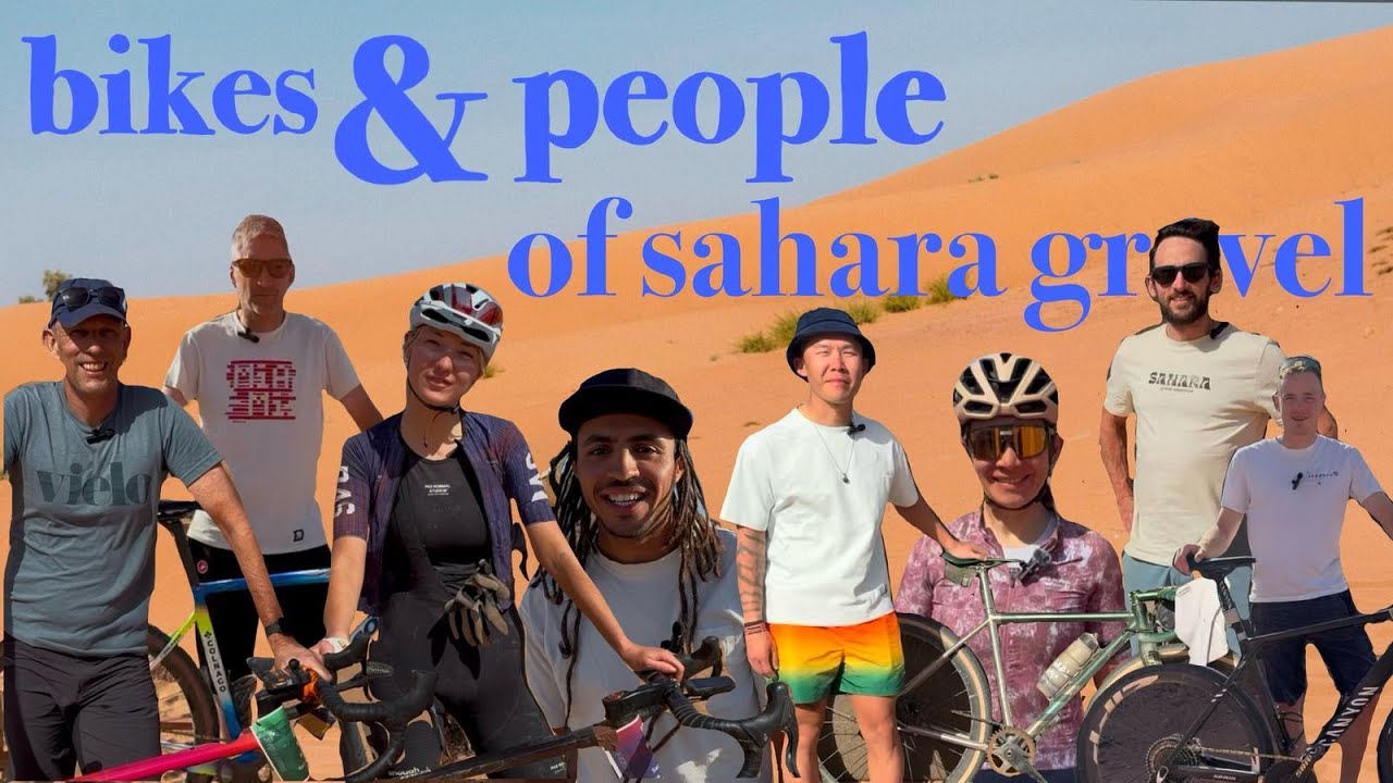 Bikes and People of Sahara Gravel Race 2025