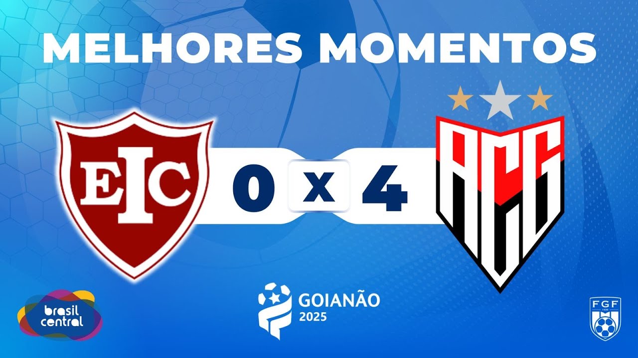 MELHORES MOMENTOS INHUMAS X ATLÉTICO-GO | GOIANÃO 2025 | 01/02/2025 ...