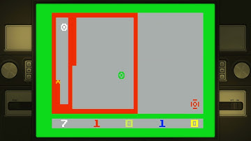Snafu Game 11/10 Rounds Intellivision Emulated