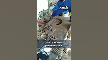 Bend more rebars faster for rebar fabrication is possible with an electric rebar bender - TYB-HD42A