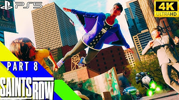 Saints Row Gameplay Walkthrough Part 8 | [4K 60FPS] | (NO COMMENTARY) | PS5
