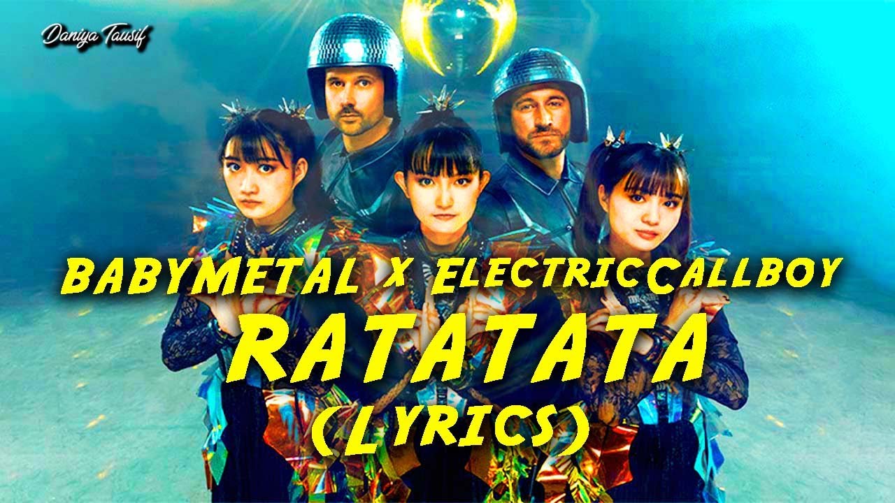 BABYMETAL x ElectricCallboy - RATATATA (Lyrics) - YouTube