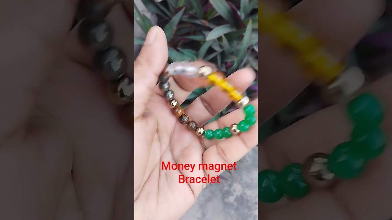 Money magnet bracelet for health and money 