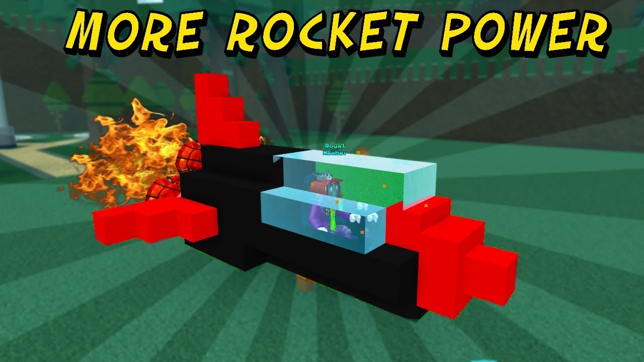 Using Rockets To Launch Myself To The End In Build A Boat For Treasure ...