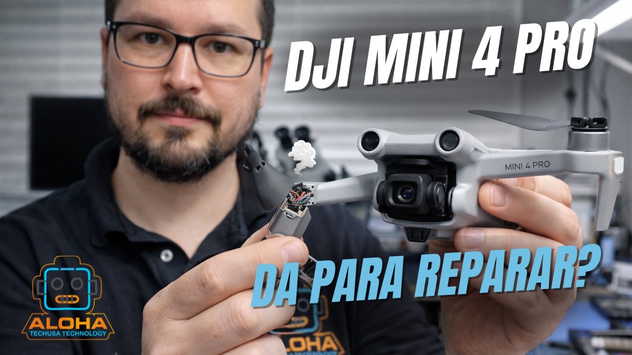 Can a Crashed DJI Mini 4 Pro Be Fixed? Watch This!