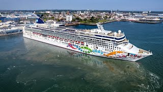 Cruiselife 09/05/2024  #norwegianpearl ##mscvirtuosa departing #southampton