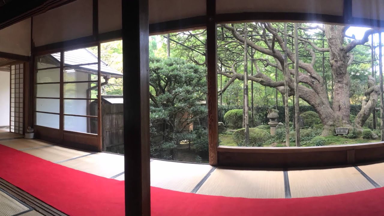 京都 宝泉院の額縁庭園にて Youtube