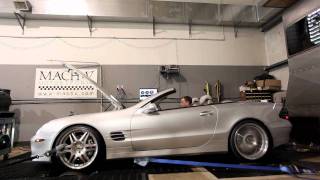 2006 Mercedes SL55 AMG dyno run