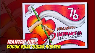 Cara Membuat POSTER Hari Pahlawan Untuk Pemula - CorelDraw Tutorial