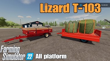 Lizard T 103  / FS22 mod for all platforms