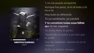 MIENTRAS DUERMES - Junior H   Letra Completa