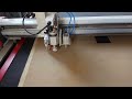 CNC Vibration knife cutting leather