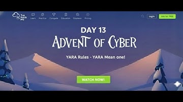 YARA Rules - YARA mean one! | Advent Of Cyber 2025 | Try Hack Me