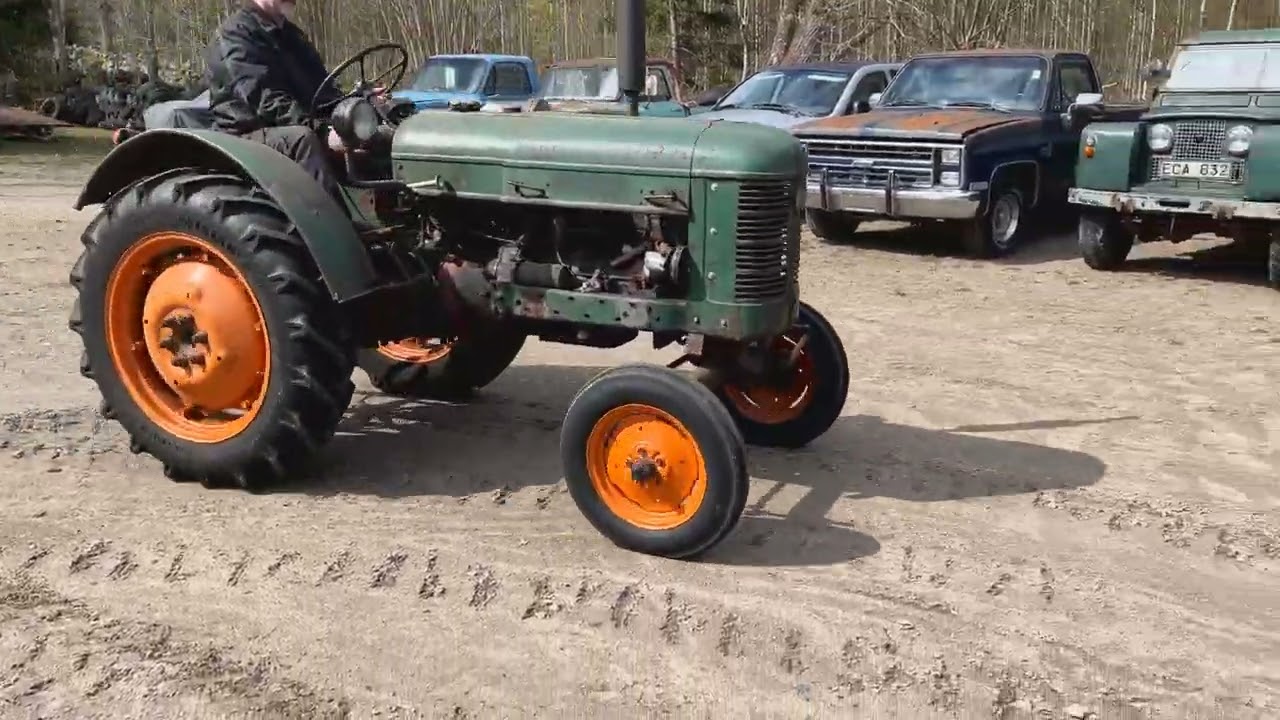 Veterantraktor Bolinder-Munktell - Teddy Typ 210