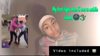 Story time on my first fight when I was in middle school\/video included