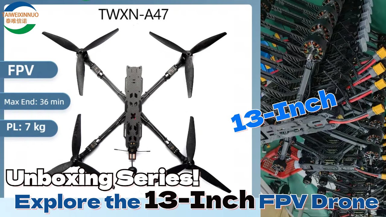 Experience Next-Level FPV with Our 13-Inch Drone | Power & Precision 🚀 ...
