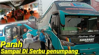 Sampai kewalahan bus sahabat Silo di banjiri penumpang‼️
