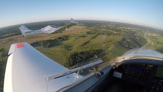 Twoship pattern training at Ljungbyhed | Rwy 29 L | Dynamic WT9