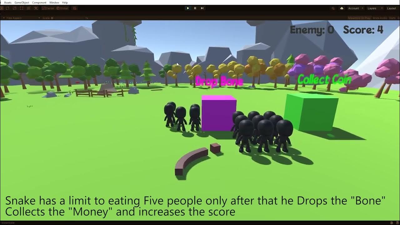 Snake Crusher Game Unity Portfolio YouTube