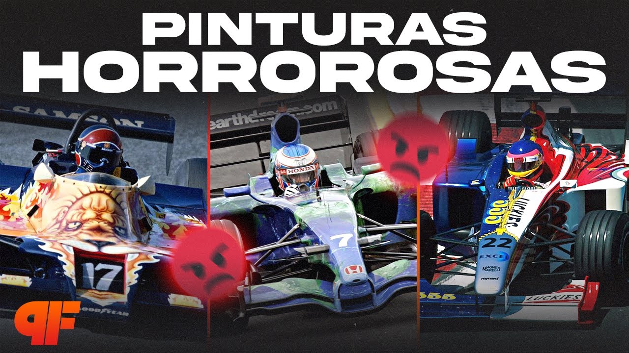 AS 12 PIORES PINTURAS QUE A FÓRMULA 1 JÁ VIU - Primeira Fila F1