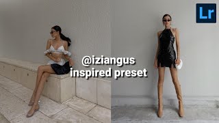 @iziangus inspired preset | instagram feed ideas | lightroom mobile free presets