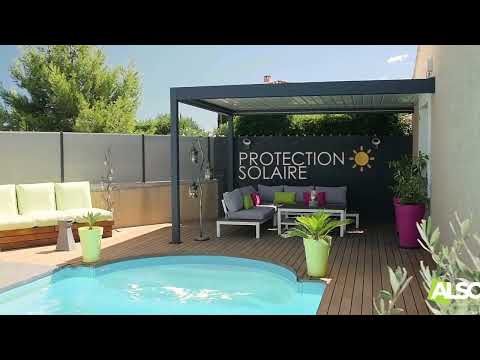 Présentation pergola bioclimatique à lames orientables