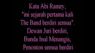 EVI MASAMBA SEJARAH BARU THE BAND BERDIRI SEMUA, BANGKANA PICTURE