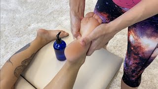 Foot and Leg NERVE CLEANING  + Excellent, Loud Adjustments