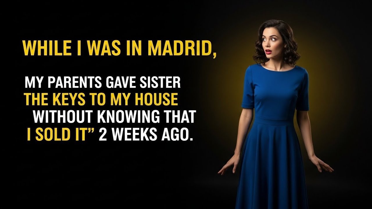 MY PARENTS GAVE MY SISTER THE KEYS TO MY HOUSE, WITHOUT KNOWING THAT I SOLD IT 2 WEEKS AGO...