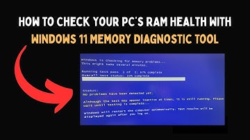 How to Check Your PC’s RAM Health With Windows 11 Memory Diagnostic Tool
