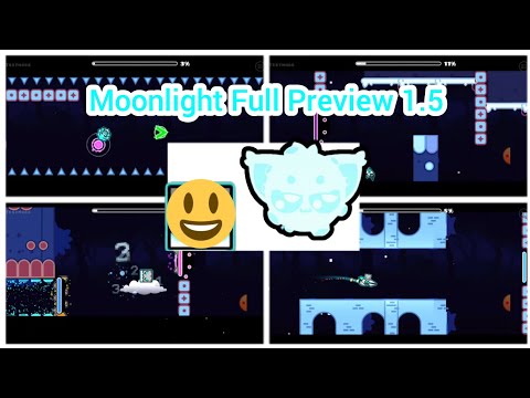 Moonlight Full Preview 1.5 Geometry Dash By Thehypersonicgd (me)