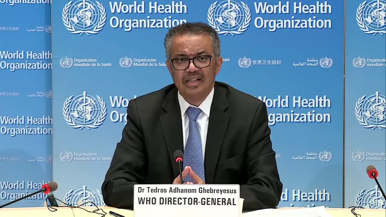 May 25: WHO gives an update on the coronavirus outbreak