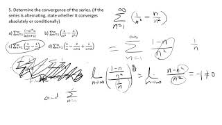 Infinite Series Exam review2