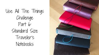 'Use All The Things' Challenge: Standard Size Traveler's Notebooks - Part 6