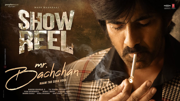 Mr.Bachchan ShowReel | RaviTeja | Bhagyashri Borse | Harish Shankar | T G Vishwa Prasad | PMF