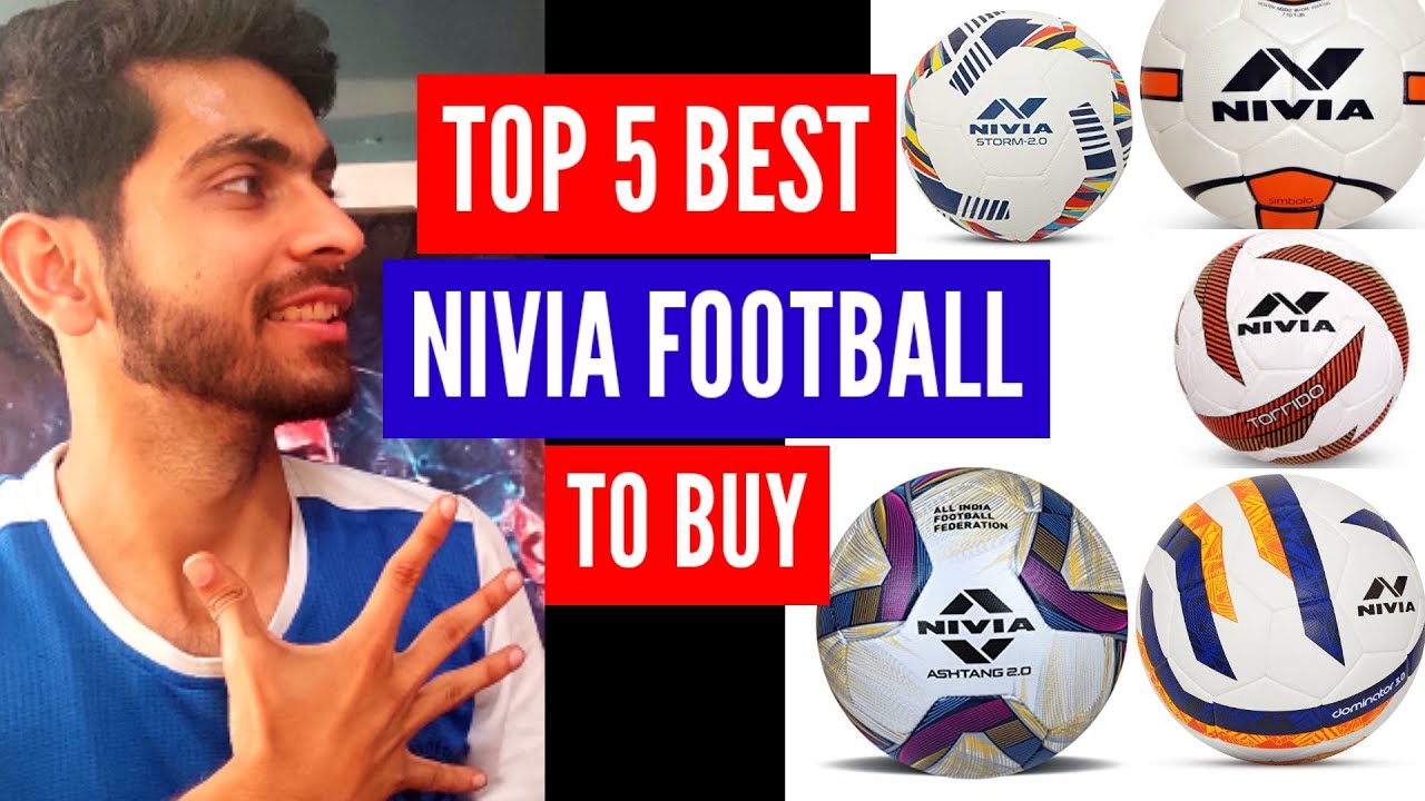 Top 5 Best Nivia Football To Buy Top 5 Best Football in India YouTube