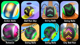 Going Balls, Ball Game 3D, Rollance, Action Balls, GyroSphere Trials, City Ball Run, Ball Run Sky… screenshot 1
