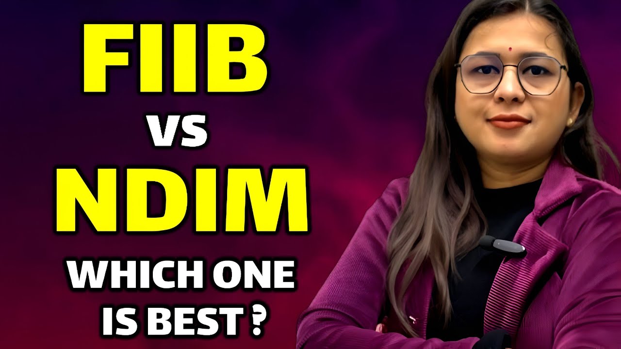 Difference Between FIIB vs NDIM... || Shocking Facts You Need To Know 😶✅