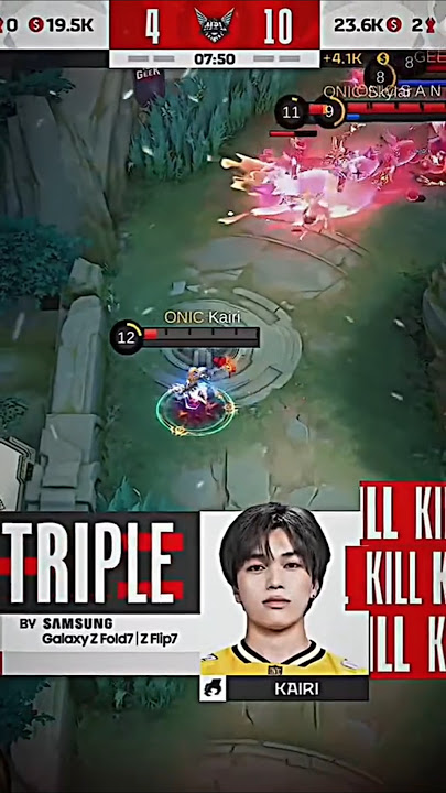 Udah Ganteng Jago Lagi🤣 #kairi #mobilelegends #onicesports