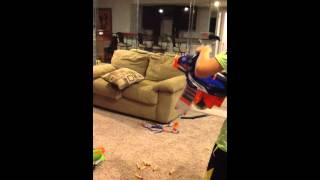 nerf hailfire testing